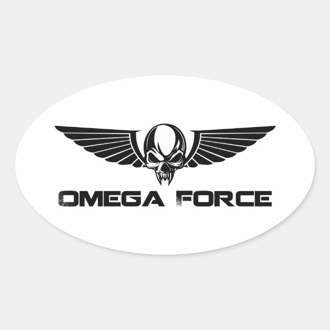 Pegatina del logotipo de Omega Force (Anverso)