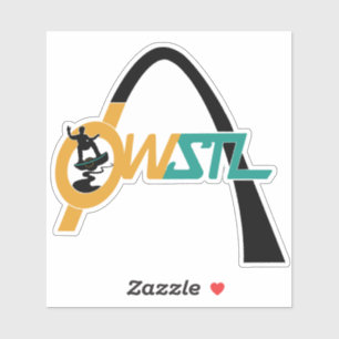 Pegatina del logotipo de OW STL