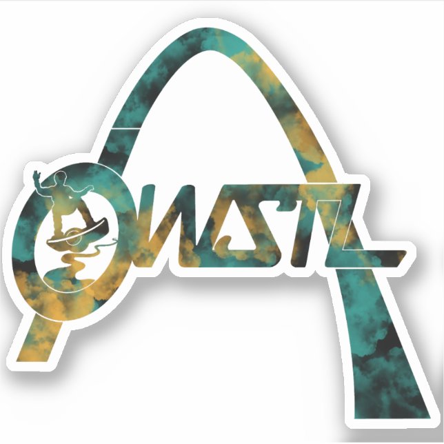 Pegatina del logotipo de OW STL Tye (Anverso)