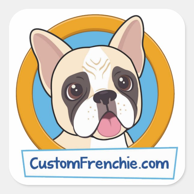 Pegatina del logotipo de personalizado francés (Anverso)
