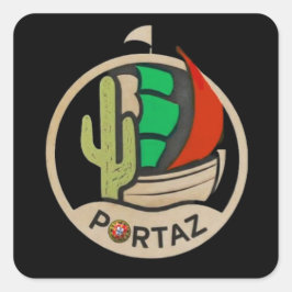 Pegatina del logotipo de PortAz #2