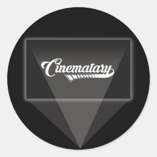 Pegatina del logotipo de proyección