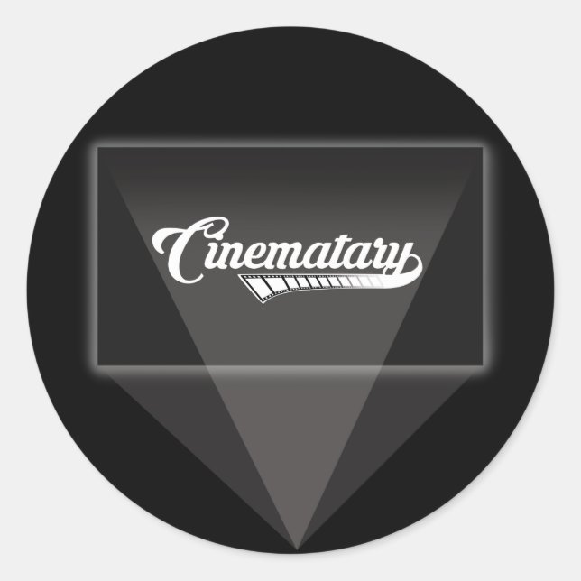 Pegatina del logotipo de proyección (Anverso)