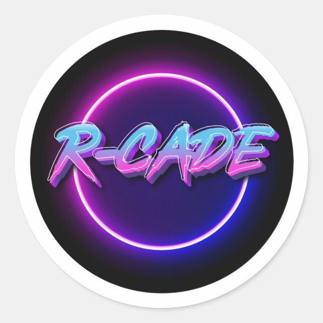 Pegatina del logotipo de R-Cade (Anverso)