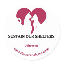 Pegatina del logotipo de SOS