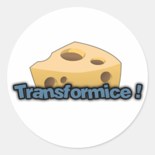 Pegatina del logotipo de transformación