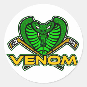 Pegatina del logotipo de Venom