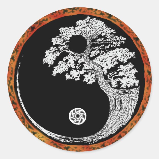 Pegatina del logotipo de Woebegone Sol (Anverso)