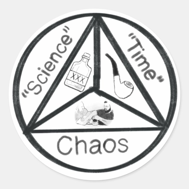 Pegatina del logotipo del Grupo de Investigación B (Anverso)