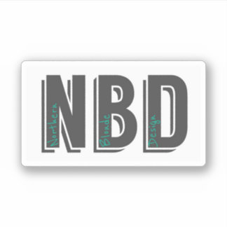 Pegatina del logotipo del NBD