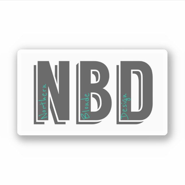 Pegatina del logotipo del NBD (Anverso)