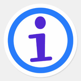 pegatina del logotipo "i" de iBrattleboro