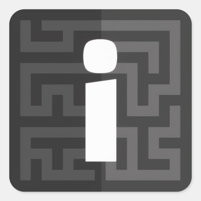 Pegatina del logotipo oficial de noticias curadas (Anverso)