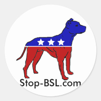 Pegatina del logotipo Stop-BSL