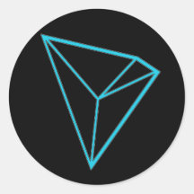 Pegatina del logotipo Tron TRX