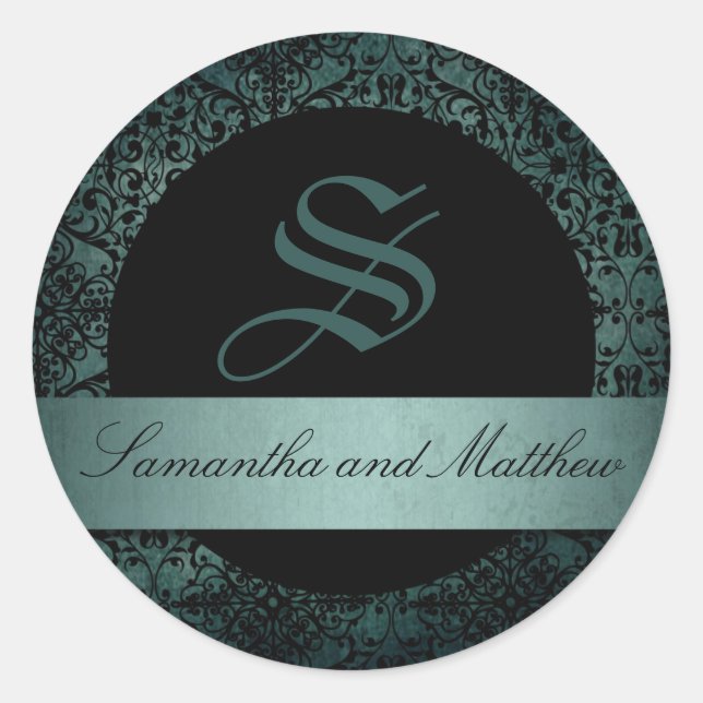 Pegatina del monograma de la Luna Nueva (Anverso)