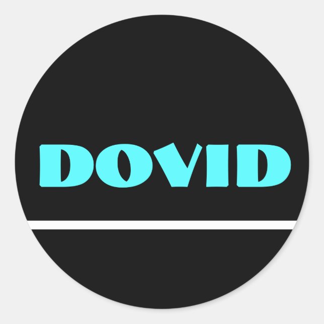 Pegatina del neón negro upsherin (Anverso)