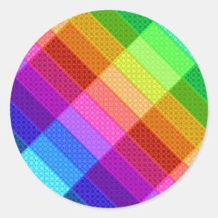 Pegatina del orgullo arcoiris