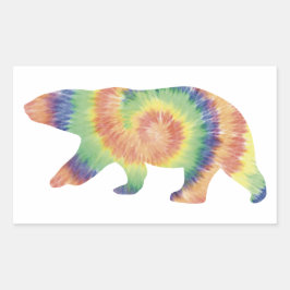 Pegatina del oso polar de tinte