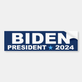 Pegatina del parachoques Biden President 2024