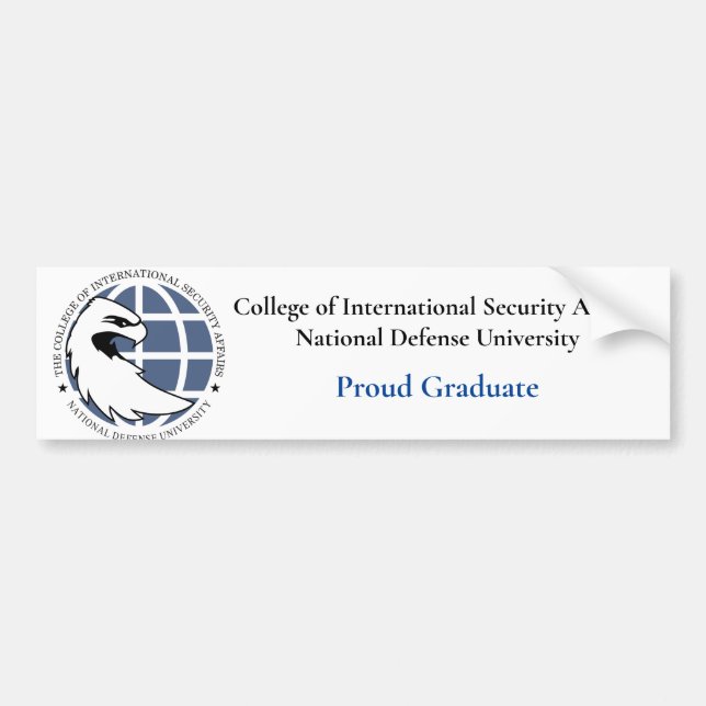 Pegatina del parachoques CISA (Frente)