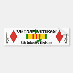 Pegatina del parachoques de la 5ª División Inf