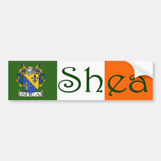 Pegatina del parachoques de la bandera de las arma (Frente)