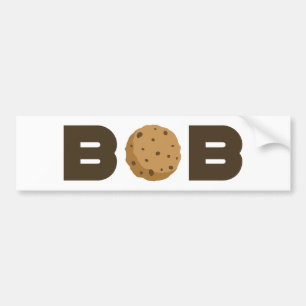 Pegatina del parachoques de la cookie de Bob