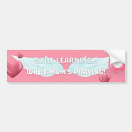 Pegatina del parachoques del conductor adolescente