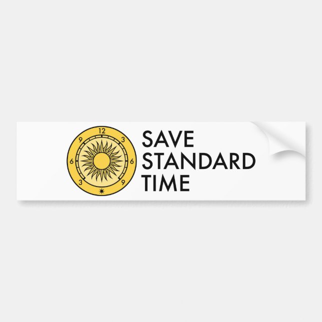 Pegatina del parachoques del logotipo SST (Frente)