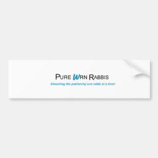 Pegatina del parachoques WRN