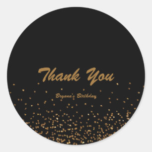 Pegatina del partido de la Moda del Purpurina fino