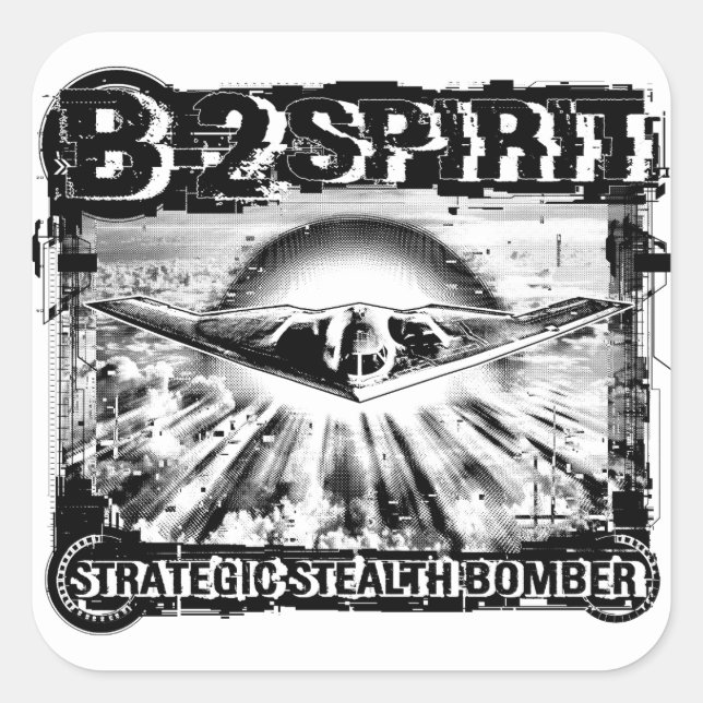 Pegatina del Pegatina de la plaza espiritual B-2 (Anverso)