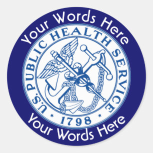 Pegatina del Personalizado de PHS del Servicio de