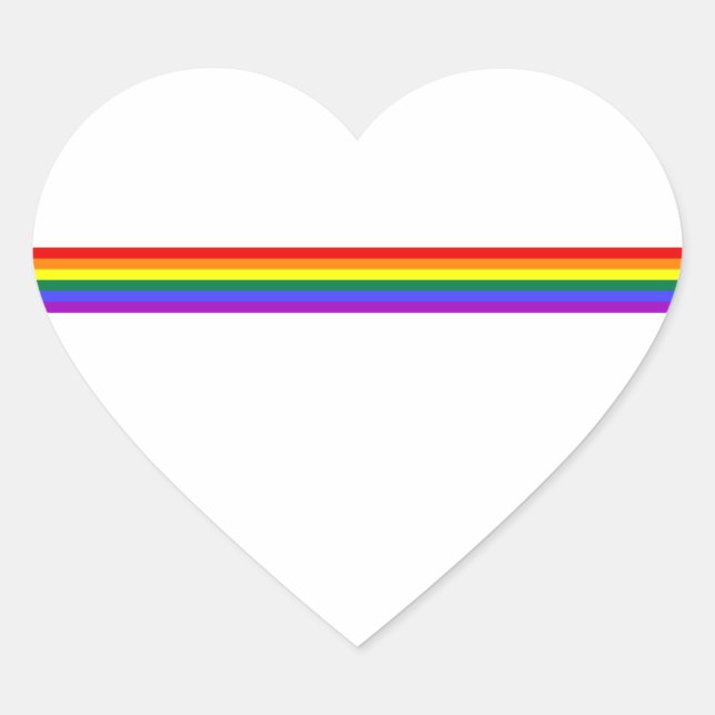 Pegatina del personalizado del arco iris de la (Anverso)