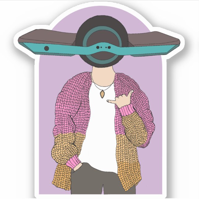 Pegatina del piloto 1 (Anverso)