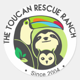 Pegatina del rancho de rescate de Toucan
