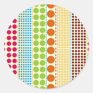 Pegatina del Sello para sobres Boho Dots