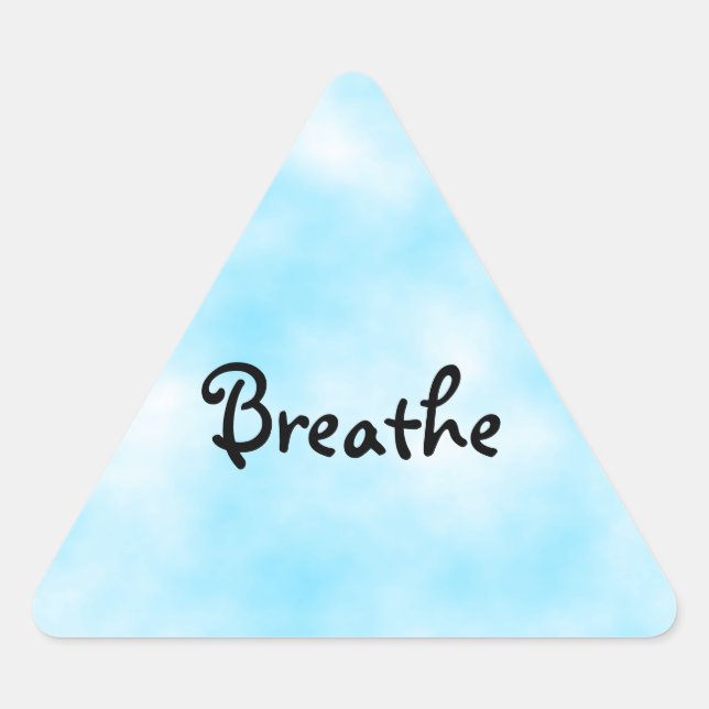 Pegatina del triángulo recto (Anverso)