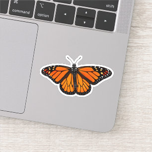 Pegatina del vinilo del insecto de la mariposa de