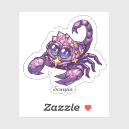 Pegatina del Zodiaco Celeste de Escorpio - Escorpi