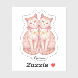 Pegatina del Zodiaco Celestial Géminis - Arte de G