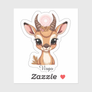 Pegatina del Zodiaco Celestial Virgo - Decoración