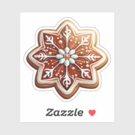 Pegatina Deliciosos postres Navidades Estrella Impresionant