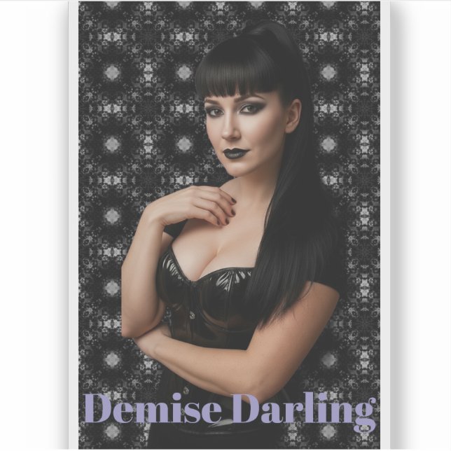 Pegatina Demise Darling  (Anverso)