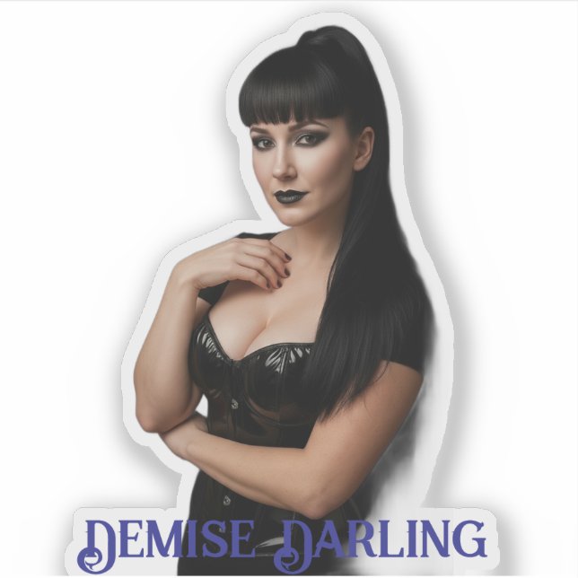 Pegatina Demise Darling  (Anverso)