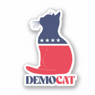 Pegatina Democat