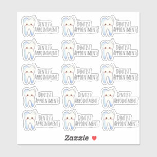 Pegatina Dentist Appointoth