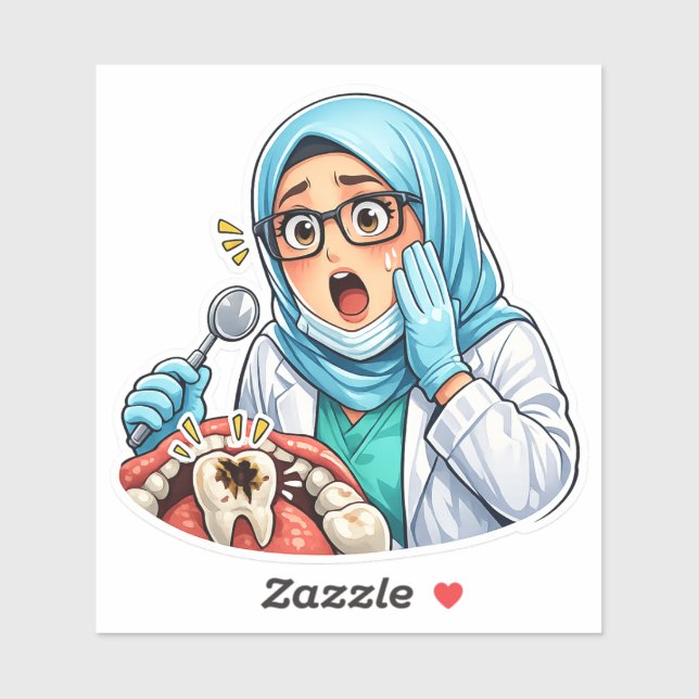 Pegatina Dentist Smile Sticker (Hoja)