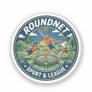 Pegatina Deporte Roundnet
